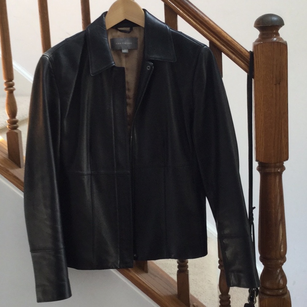 Ann Taylor Leather Jacket